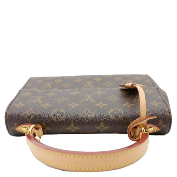 Louis Vuitton  Cluny MM Monogram Canvas Crossbody Bag Brown - Picture 5 of 12